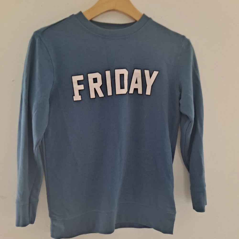 Basic edition Junior light weight Sweatshirt size Large (10-12) FRIDAY Logo